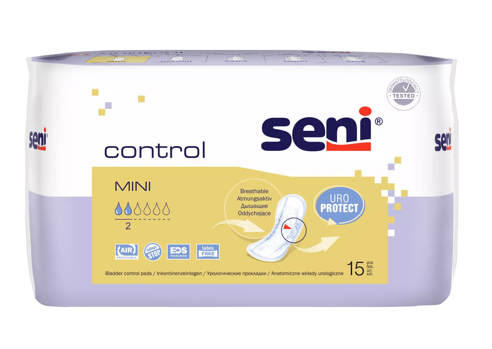 Vorschaubild für Seni Control Mini Inkontinenzeinlagen | Seni