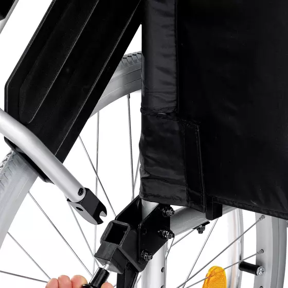 Pyro Light,SB38,max.125kg,blau - Leichtgewichtrollstuhl mit TBB